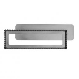 قالب تفلون تارت کف متحرک مستطیل 10×34 