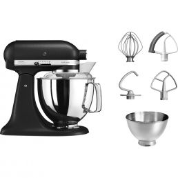 همزن 4/8 لیتری کیچن اید Cast Iron Black