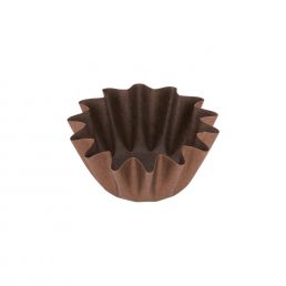 کپسول کاپ کیک فلورت قهوه ای براق