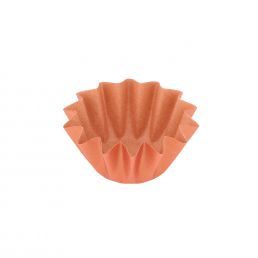 کپسول کاپ کیک فلورت نارنجی براق