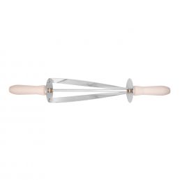 وردنه استیل برش کروسان 25 سانت