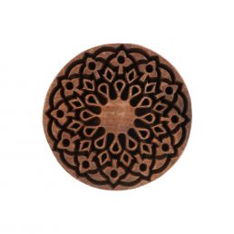 مهر چوبی دستساز 6.5 سانت کد 18